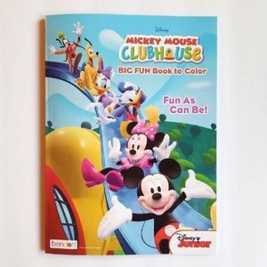 MICKEY MOUSE CLUBHOUSE COLORING BOOK